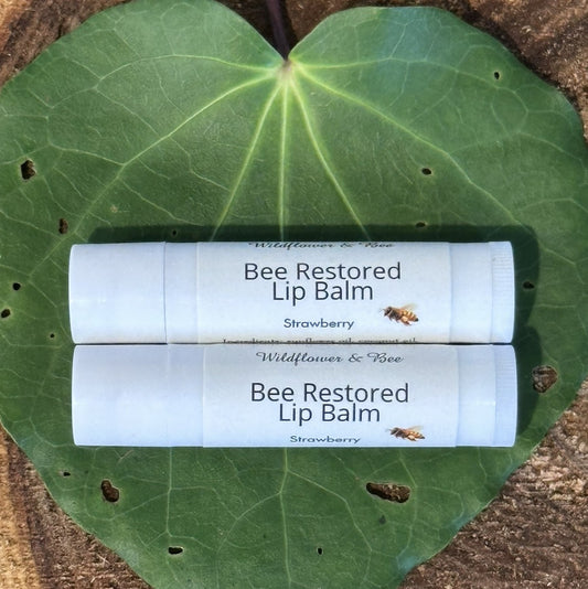 Bee Restored - Strawberry Lip Balm