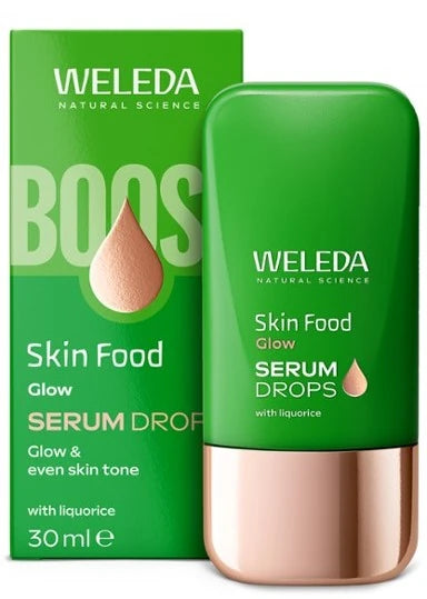 Skin Food Glow Serum Drops - Radiant Skin, Naturally