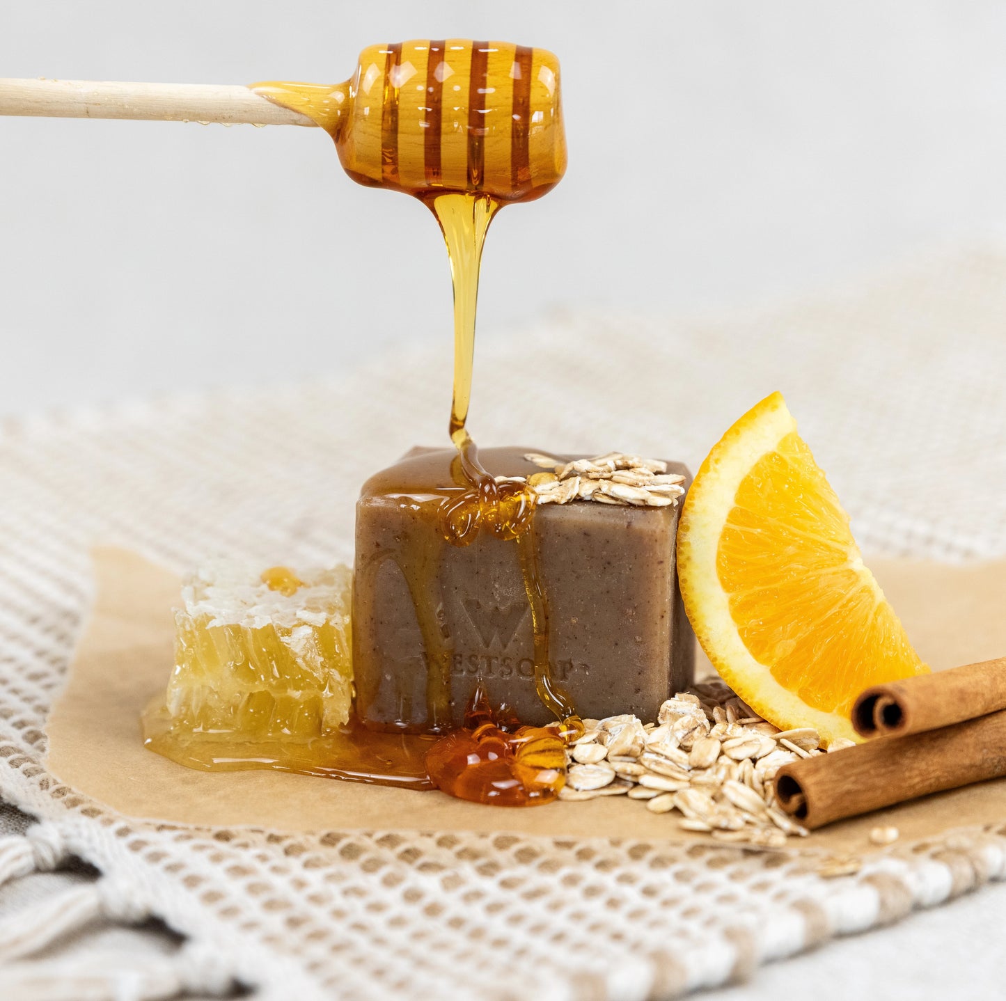 Wild Honey and Oats Soap Bar – Orange & Cinnamon