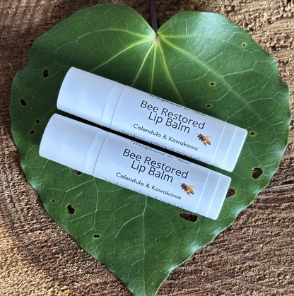 Bee Restored Kawakawa and Calendula Lip Balm