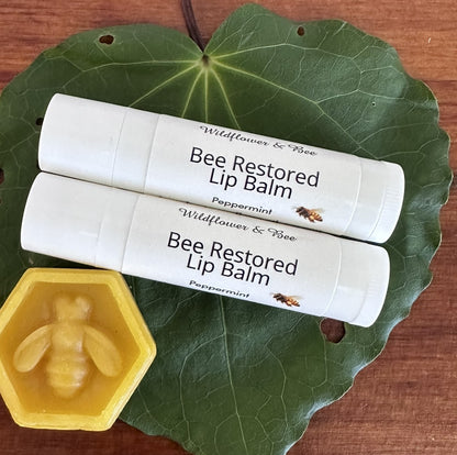 Bee Restored Peppermint Lip Balm