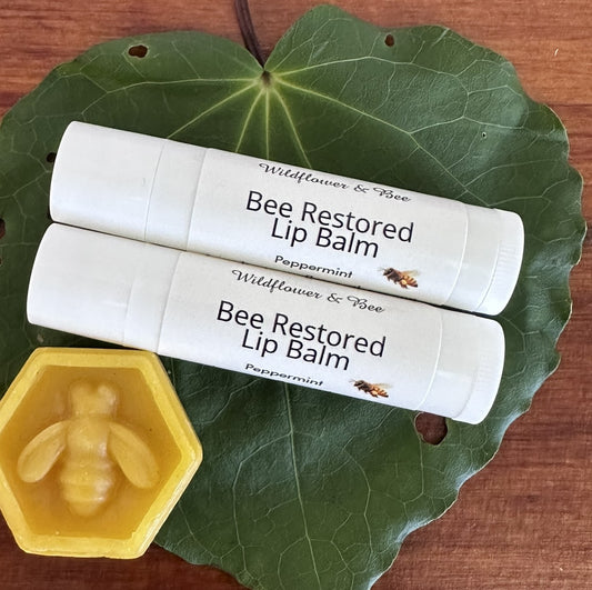 Bee Restored Peppermint Lip Balm