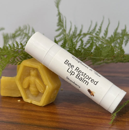 Bee Restored - Strawberry Lip Balm