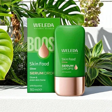 Skin Food Glow Serum Drops - Radiant Skin, Naturally