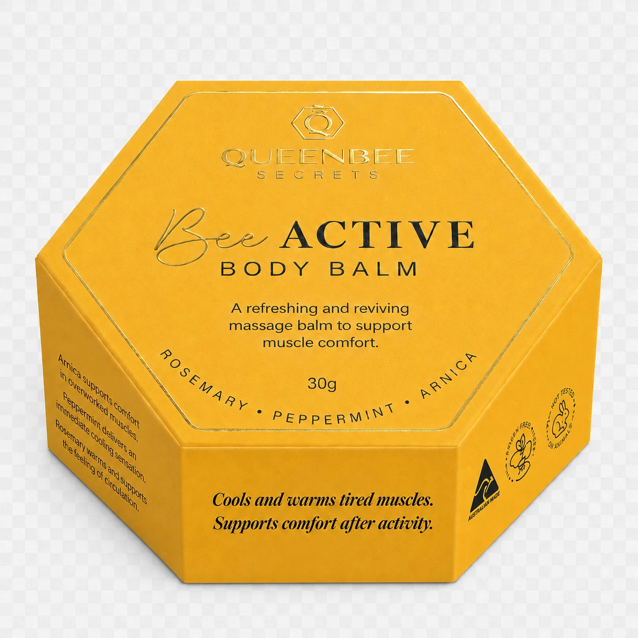 Bee Active Body Balm - Arnica, Rosemary & Peppermint