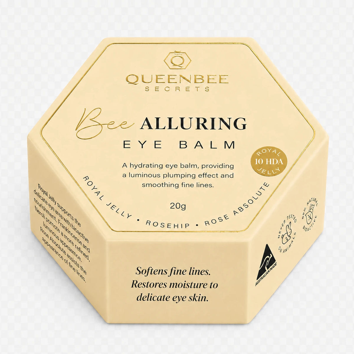 Bee Alluring Eye Balm - Royal Jelly, Frankincense & Neroli