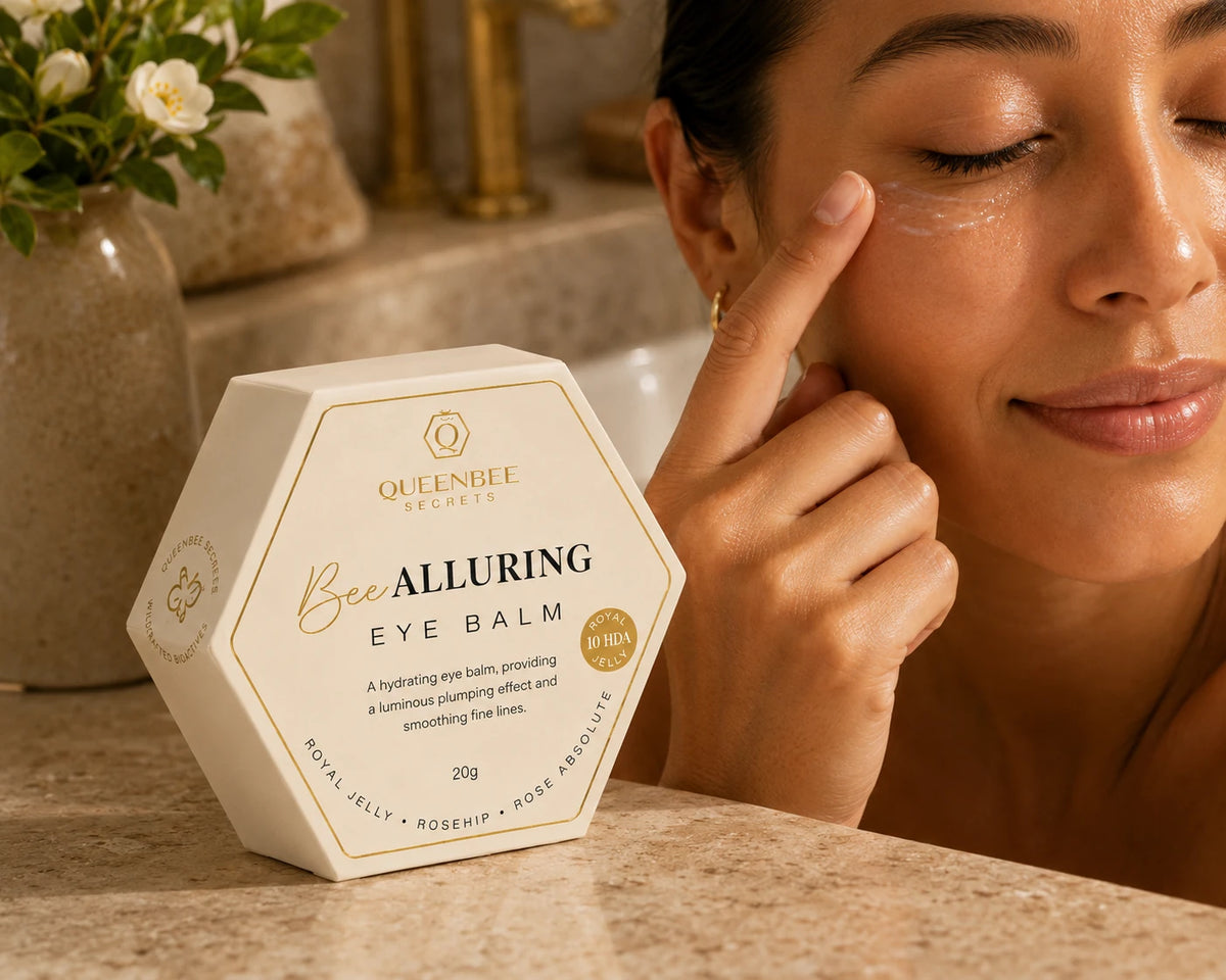 Bee Alluring Eye Balm - Royal Jelly, Frankincense & Neroli