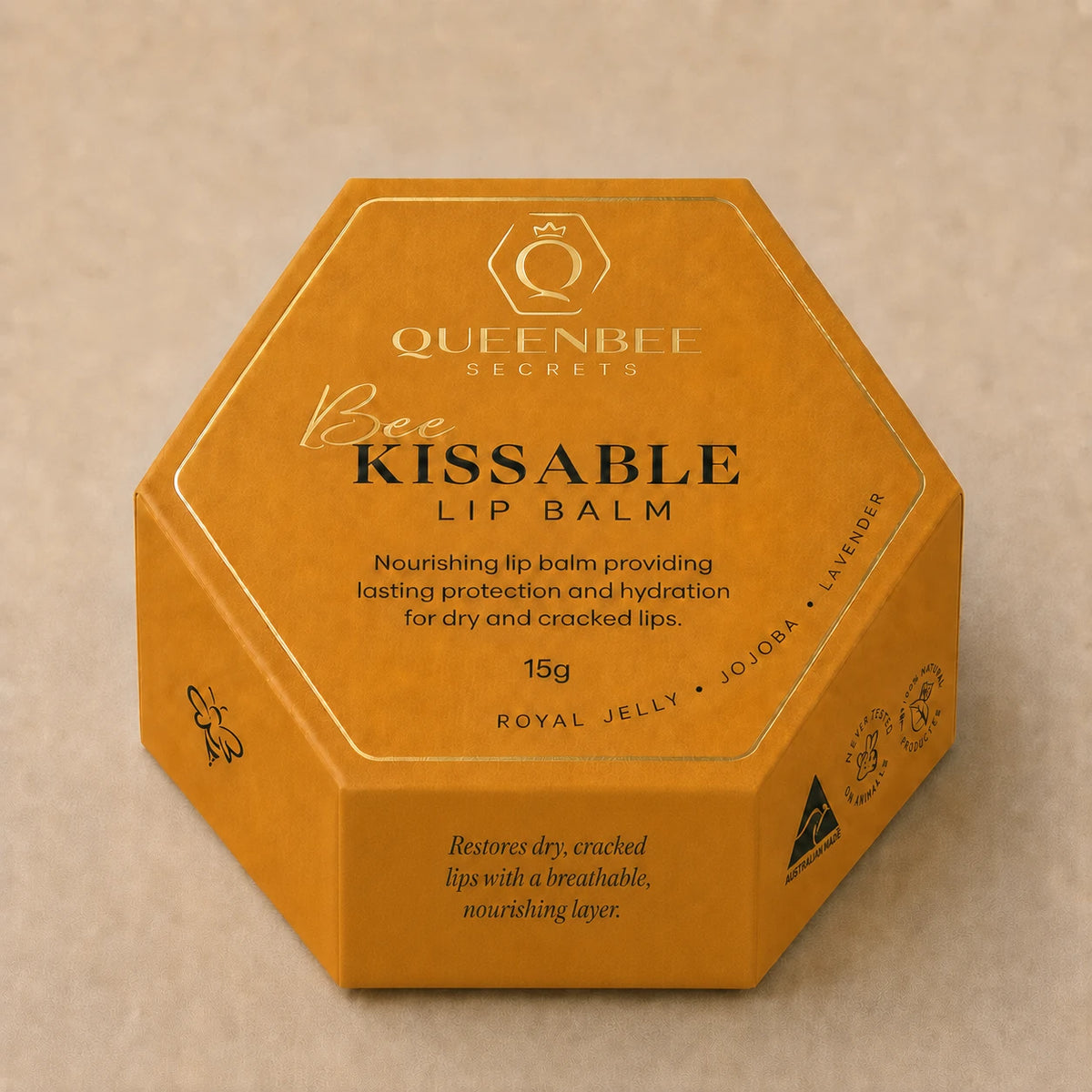 Bee Kissable Lip Balm - Royal Jelly & Beeswax