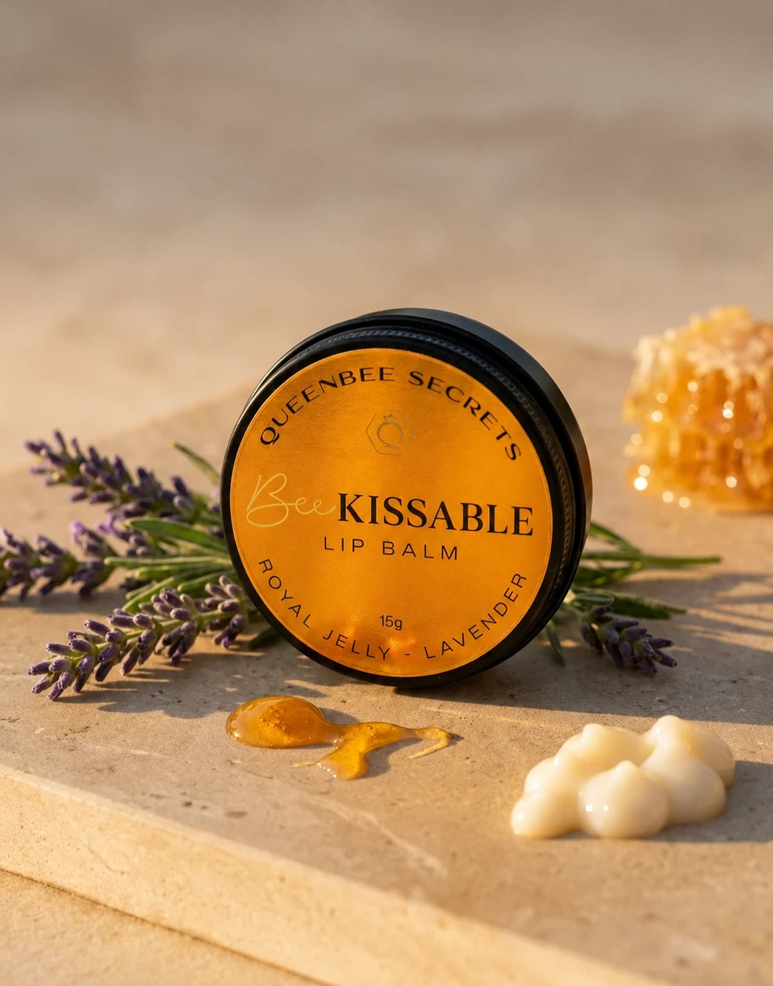 Bee Kissable Lip Balm - Royal Jelly & Beeswax