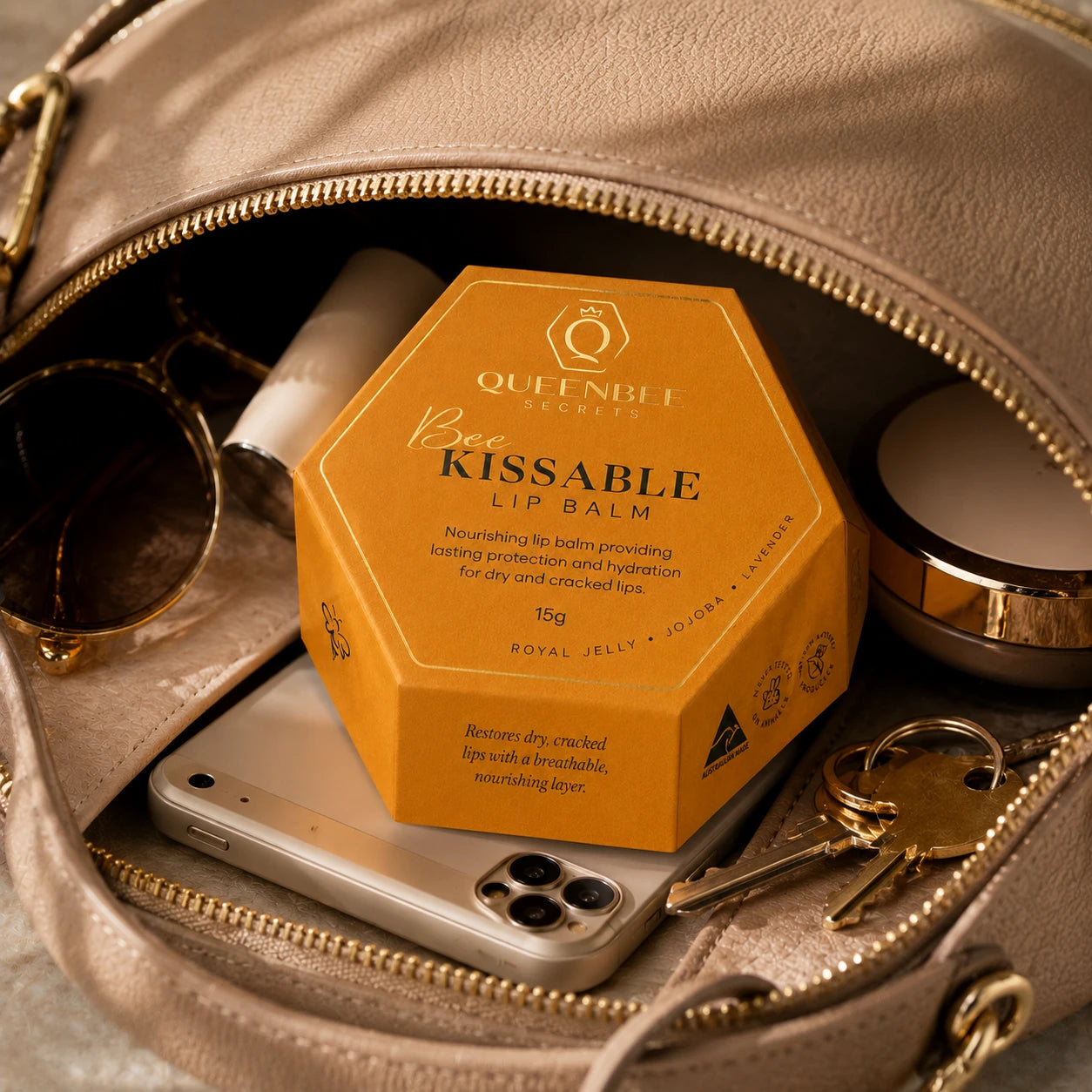 Bee Kissable Lip Balm - Royal Jelly & Beeswax