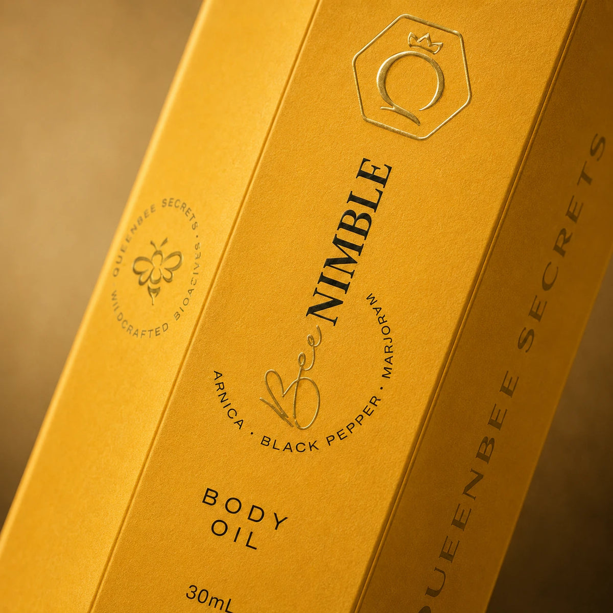 Bee Nimble Body Oil -  Arnica, Black Pepper & Marjoram