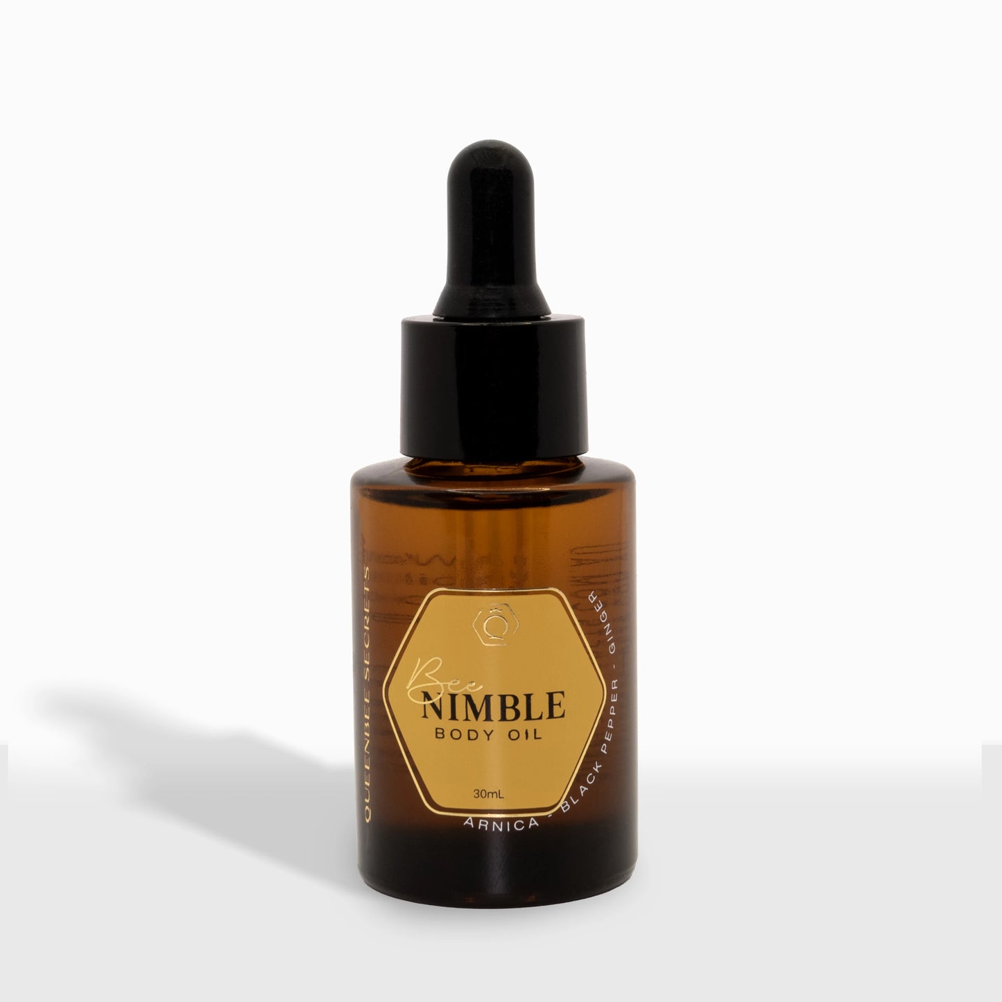 Bee Nimble Body Oil -  Arnica, Black Pepper & Marjoram