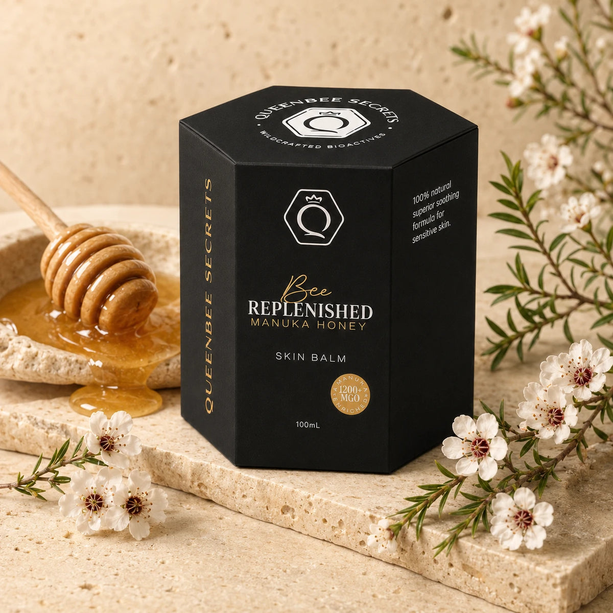BEE Replenished - Skin Balm with 1200+ MGO Manuka Honey