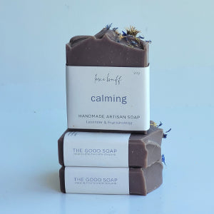 Calming Body Soap – Lavender & Frankincense Relaxation Bar