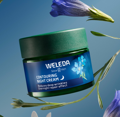 Contouring Night Cream – Blue Gentian & Edelweiss | Overnight Firming & Hydration