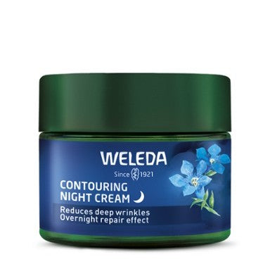 Contouring Night Cream – Blue Gentian & Edelweiss | Overnight Firming & Hydration