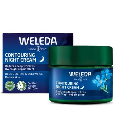 Contouring Night Cream – Blue Gentian & Edelweiss | Overnight Firming & Hydration