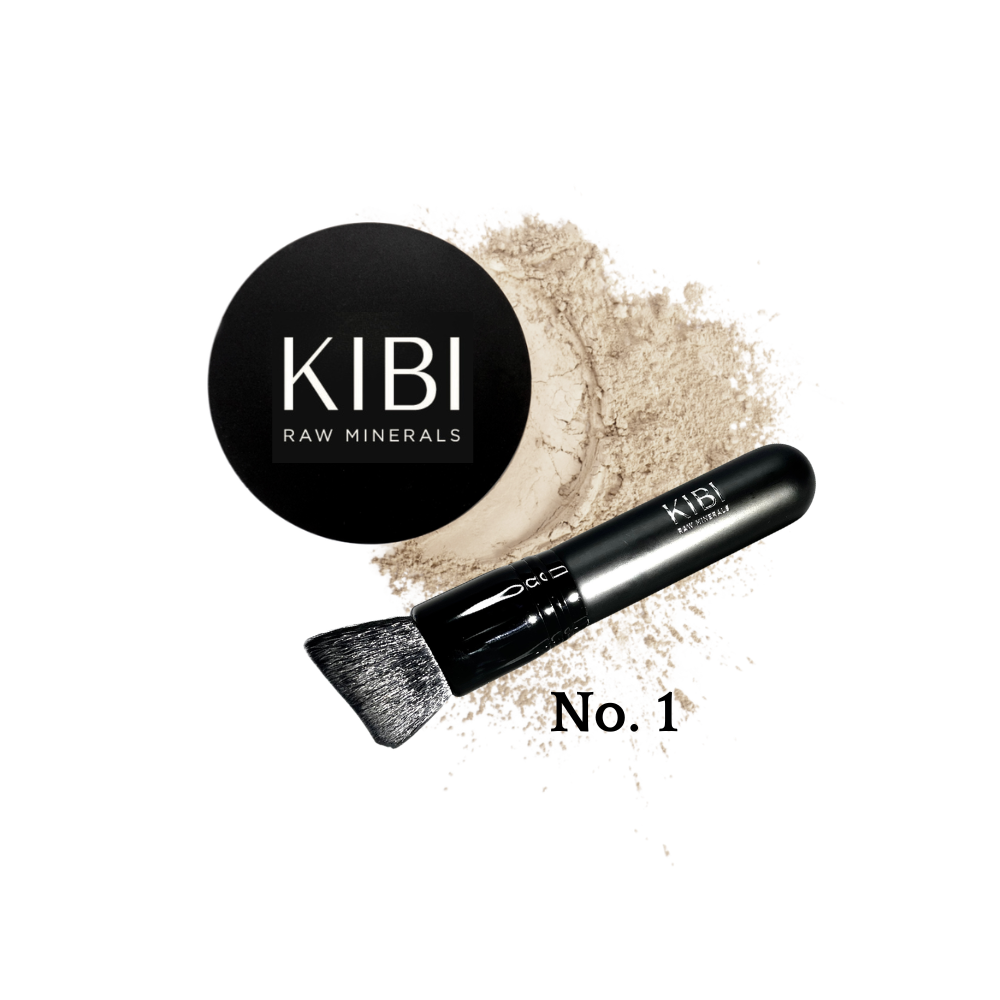 Mineral Powder Foundation - Get Tapered Brush FREE Worth $59