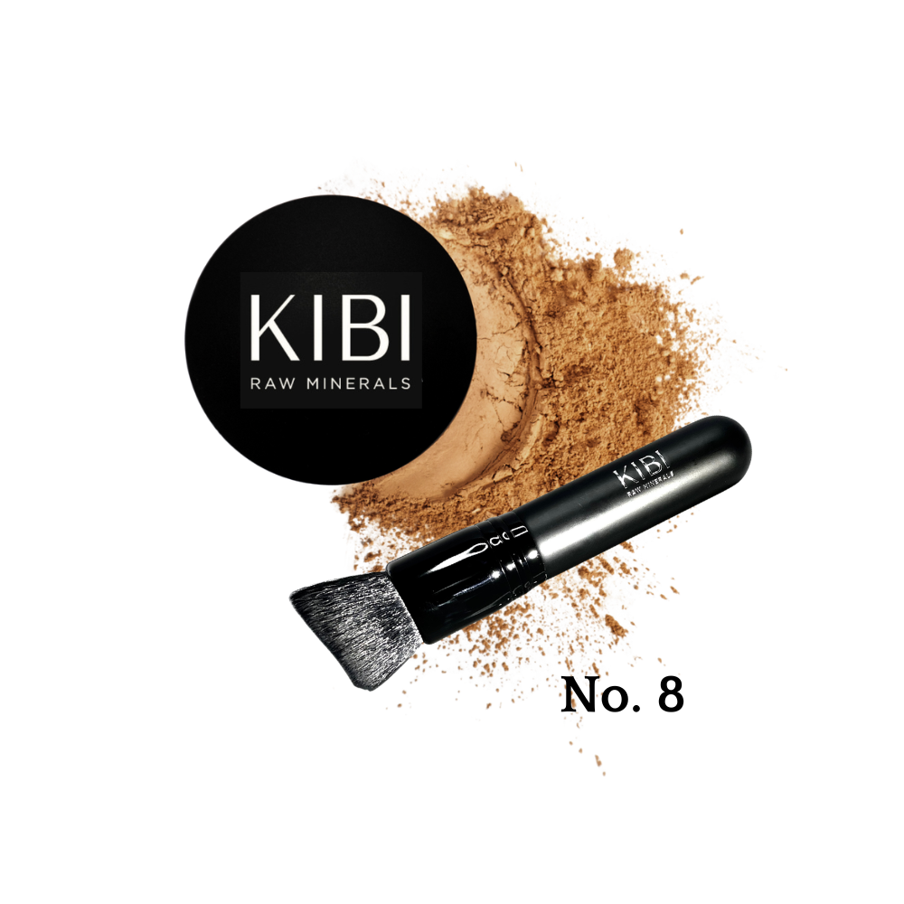 Mineral Powder Foundation - Get Tapered Brush FREE Worth $59