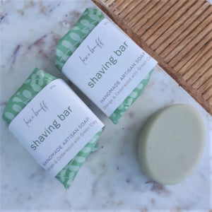 Green Clay Shaving Soap – Creamy Lather & Smooth Finish