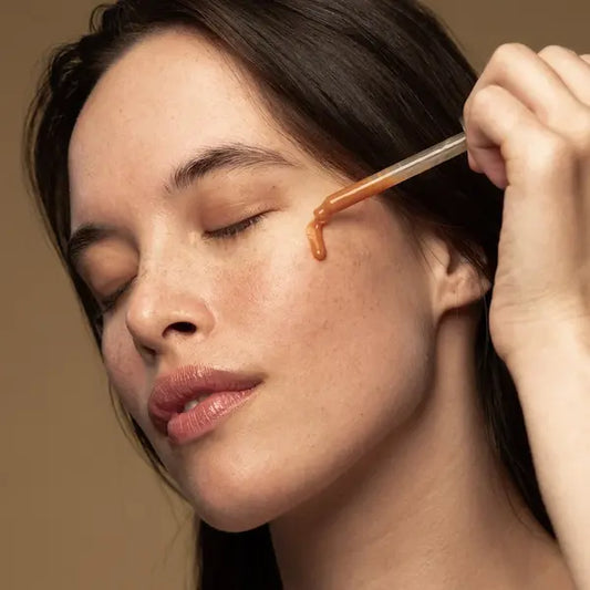 Application of Hosanna Collagen-Plumping Water Serum by Antipodes