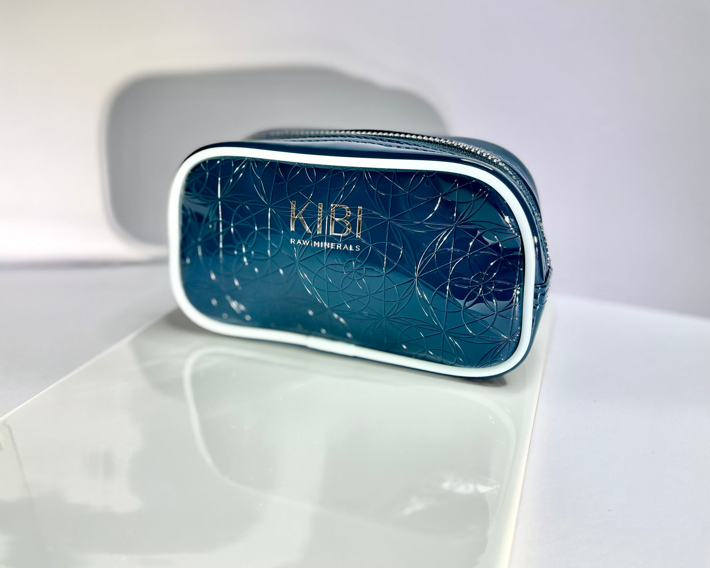 K Blue Makeup Bag