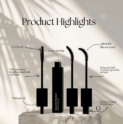 Tubing Mascara Infused with Lash Growth Serum