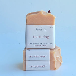 Nurturing Body Soap – Geranium & Neroli with French Pink Clay