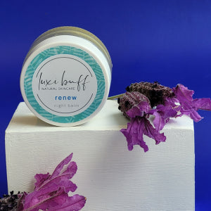 Renew Night Balm – Rich Organic Face Balm for Deep Nighttime Nourishment