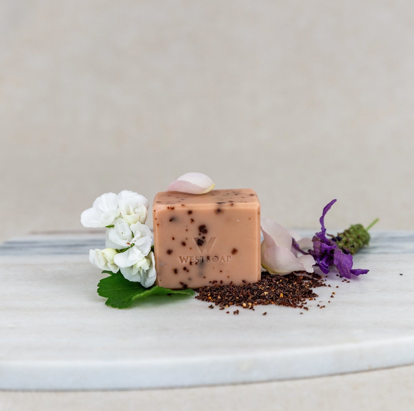 Rosehip Sunset Soap Bar – French Red & Kaolin Clay