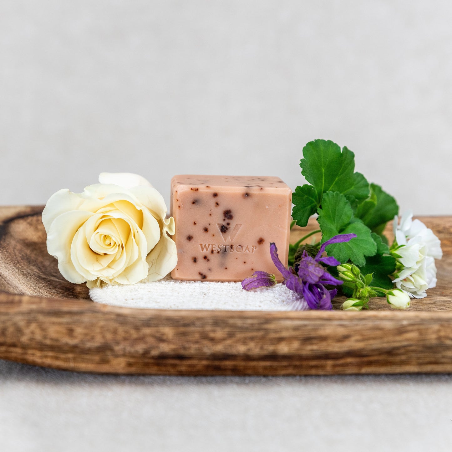 Rosehip Sunset Soap Bar – French Red & Kaolin Clay