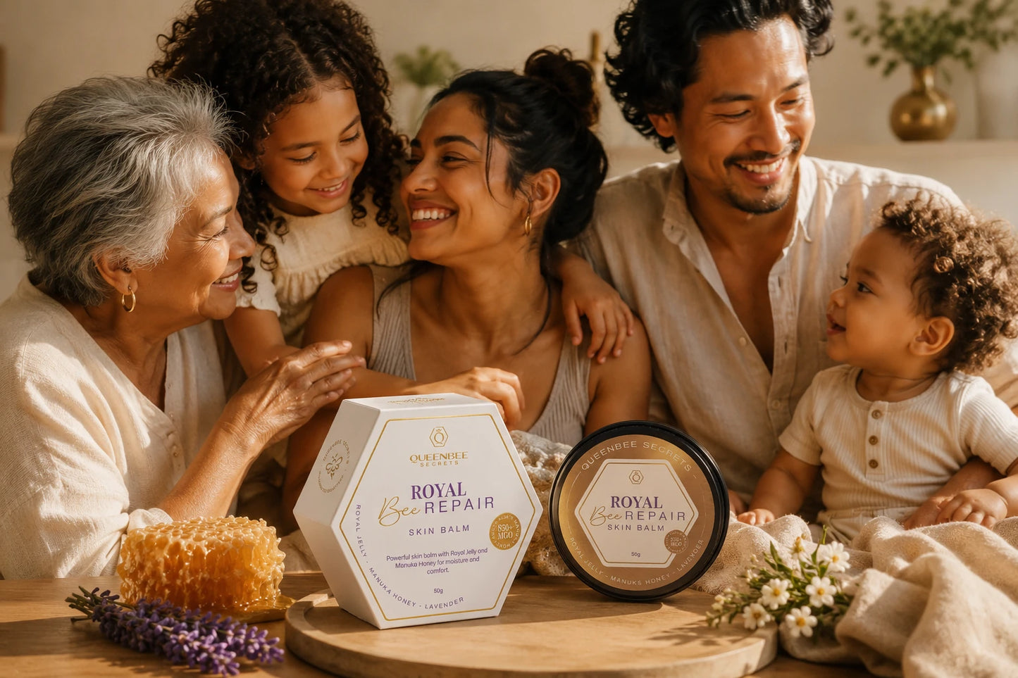 Royal Bee Repair - Royal Jelly & 850+ MGO Manuka Honey Balm