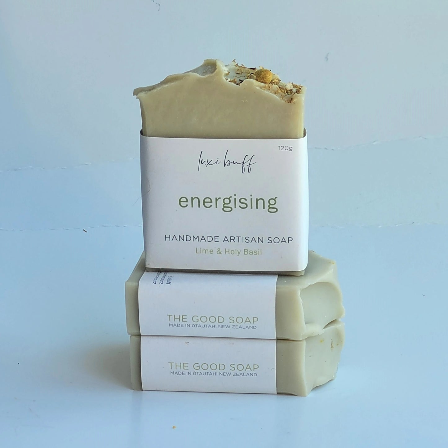 Energising Body Soap – Lime & Basil Focus Boosting Bar