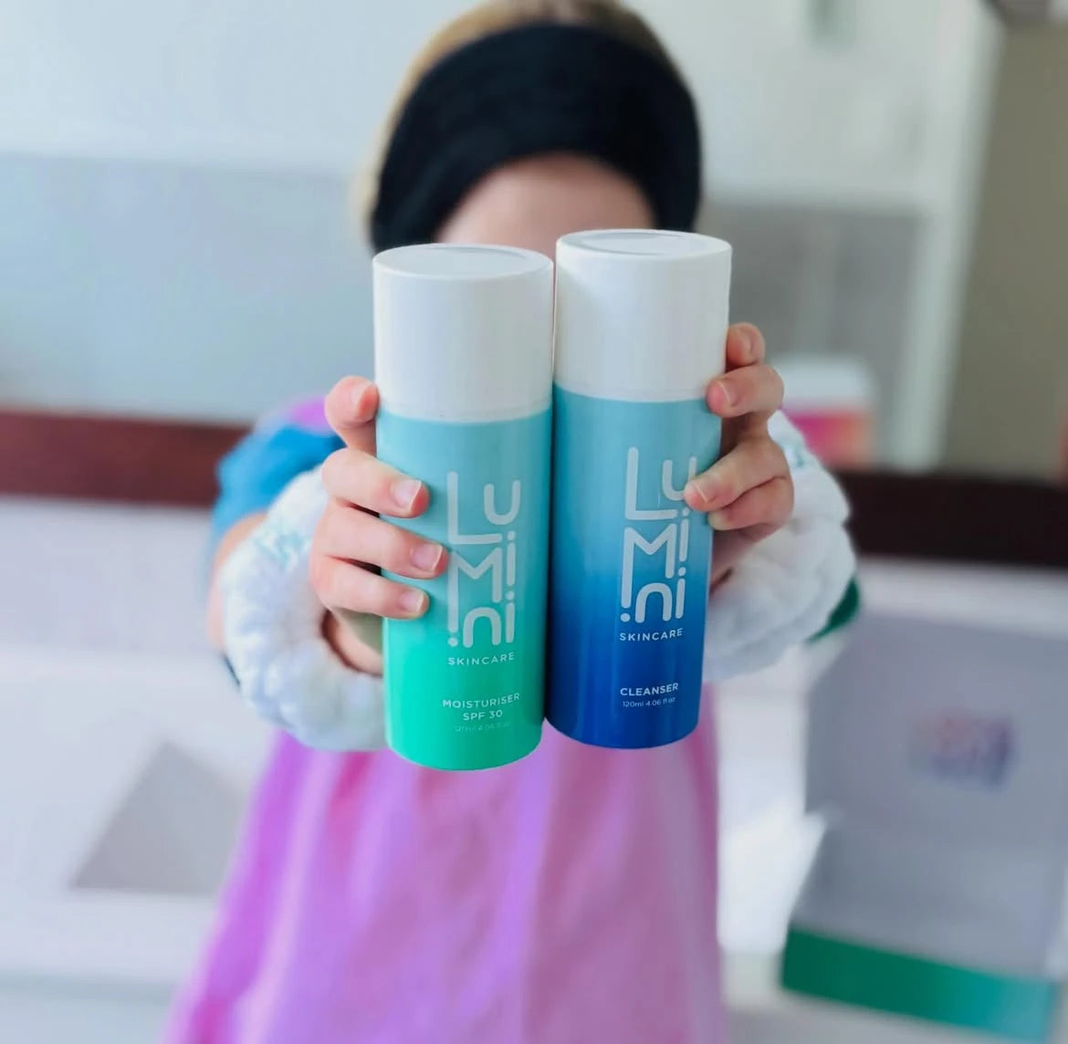 Morning Skincare Routine for Teens - Cleanser + SPF